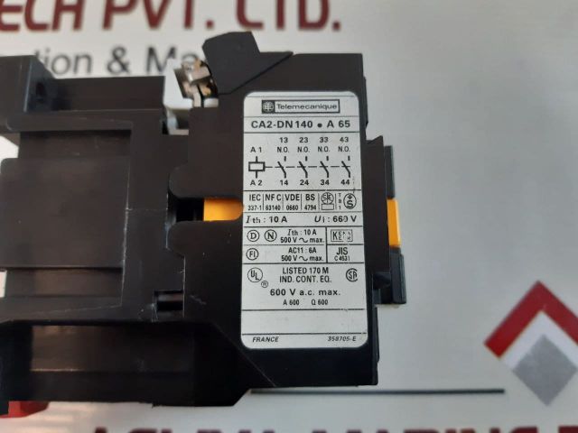 Telemecanique ca2-dn140.a65 control relay