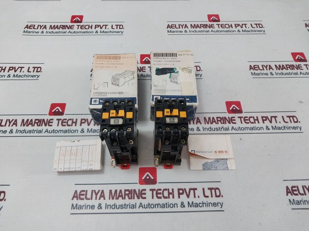 Telemecanique Ca2-dn2229•A 65 Control Relay 10A