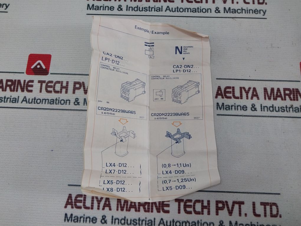 Telemecanique Ca2-dn2229•A 65 Control Relay 10A