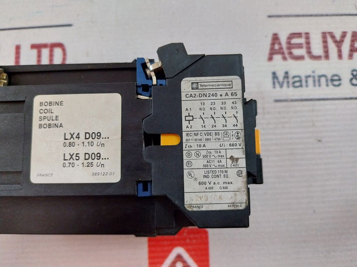Telemecanique Ca2-dn240•A65 Contactor Relay