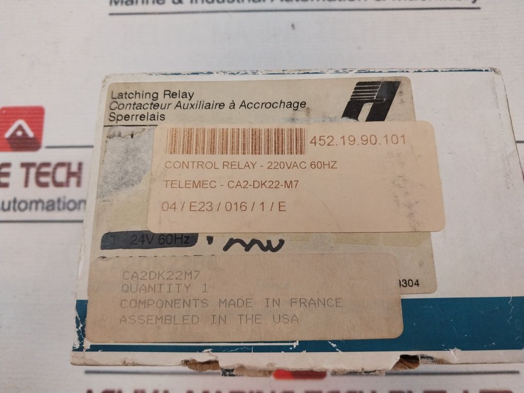 Telemecanique Ca2 Dk 22 Control Relay