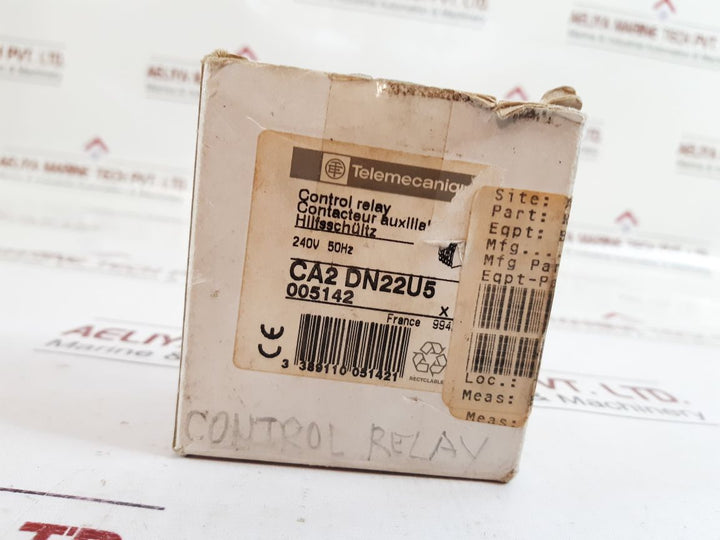 Telemecanique Ca2 Dn22U5 Control Relay Ca2 Dn22