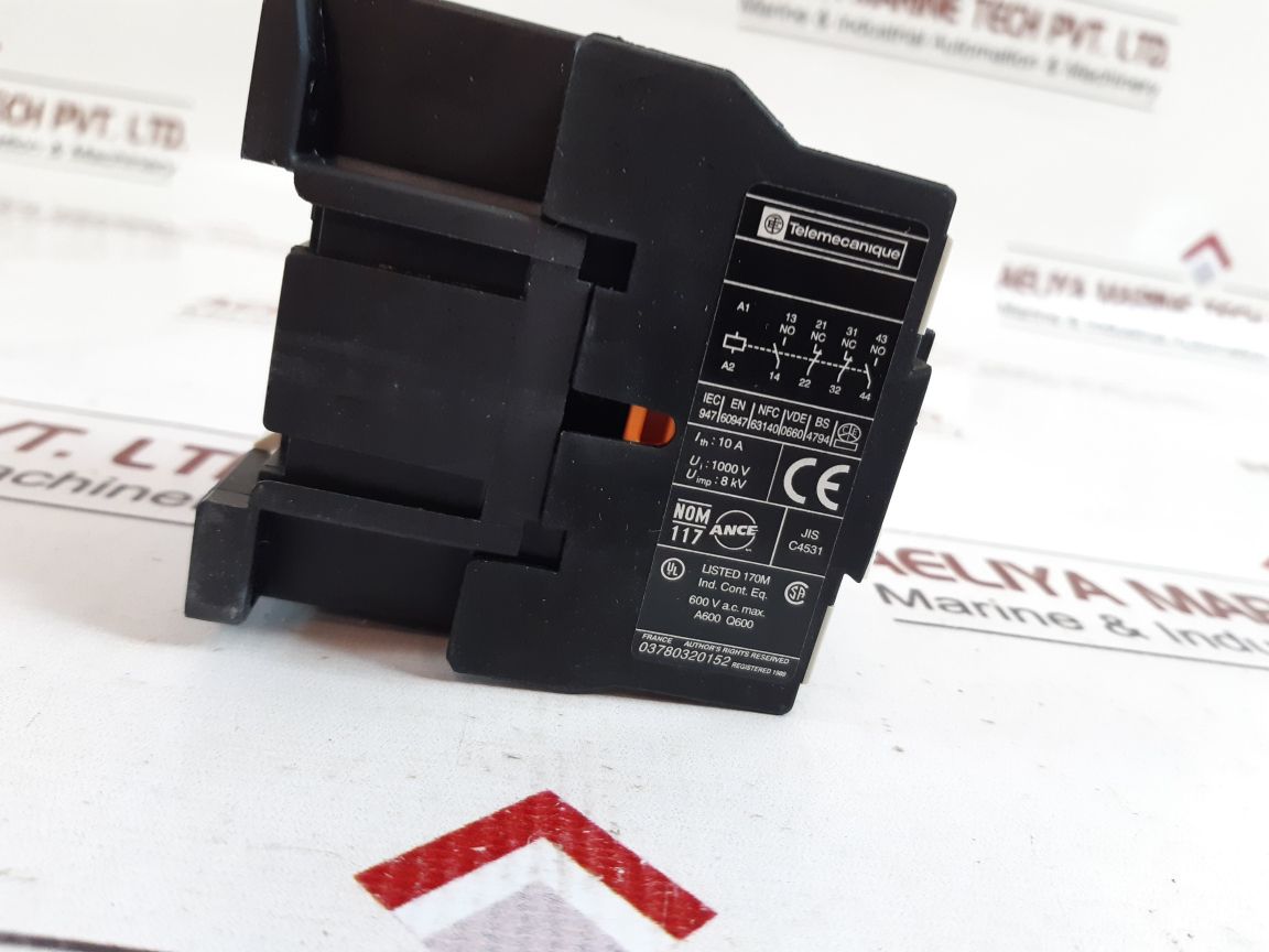 Telemecanique Ca2 Dn22U5 Control Relay Ca2 Dn22