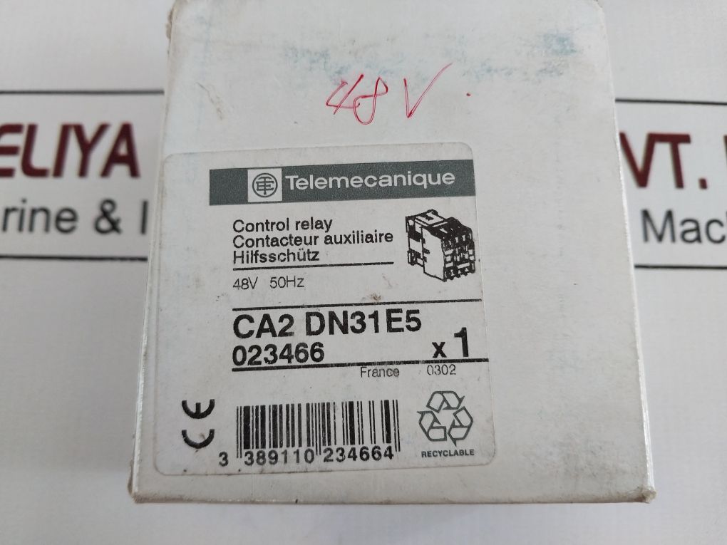Telemecanique Ca2 Dn31E5 Control Relay