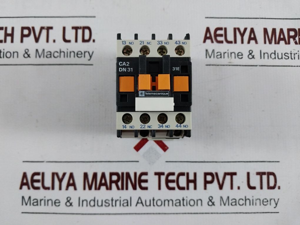 Telemecanique Ca2 Dn 31 Auxiliary Contactor Relay 24V 50 Hz