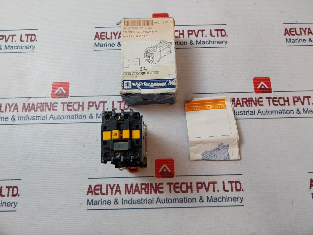 Telemecanique Ca2Dn2229Ba65 Control Relay 24Vdc