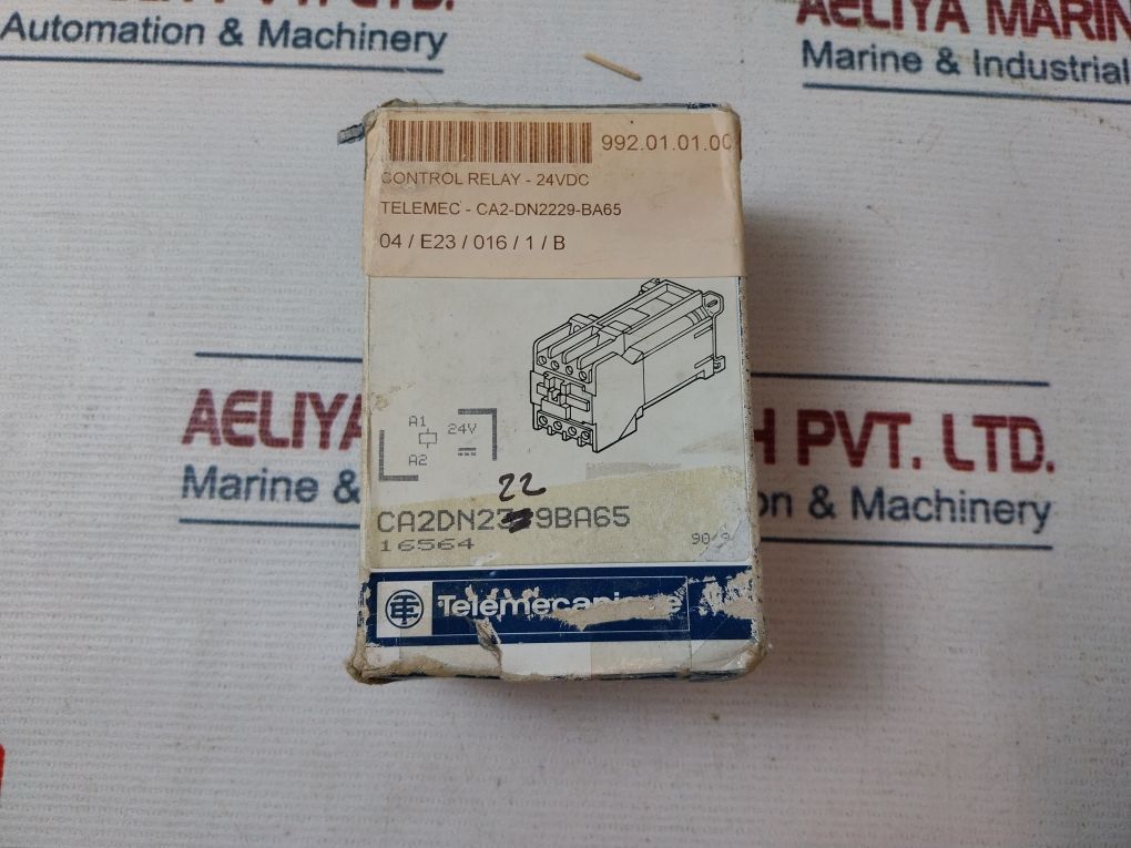 Telemecanique Ca2Dn2229Ba65 Control Relay 24Vdc
