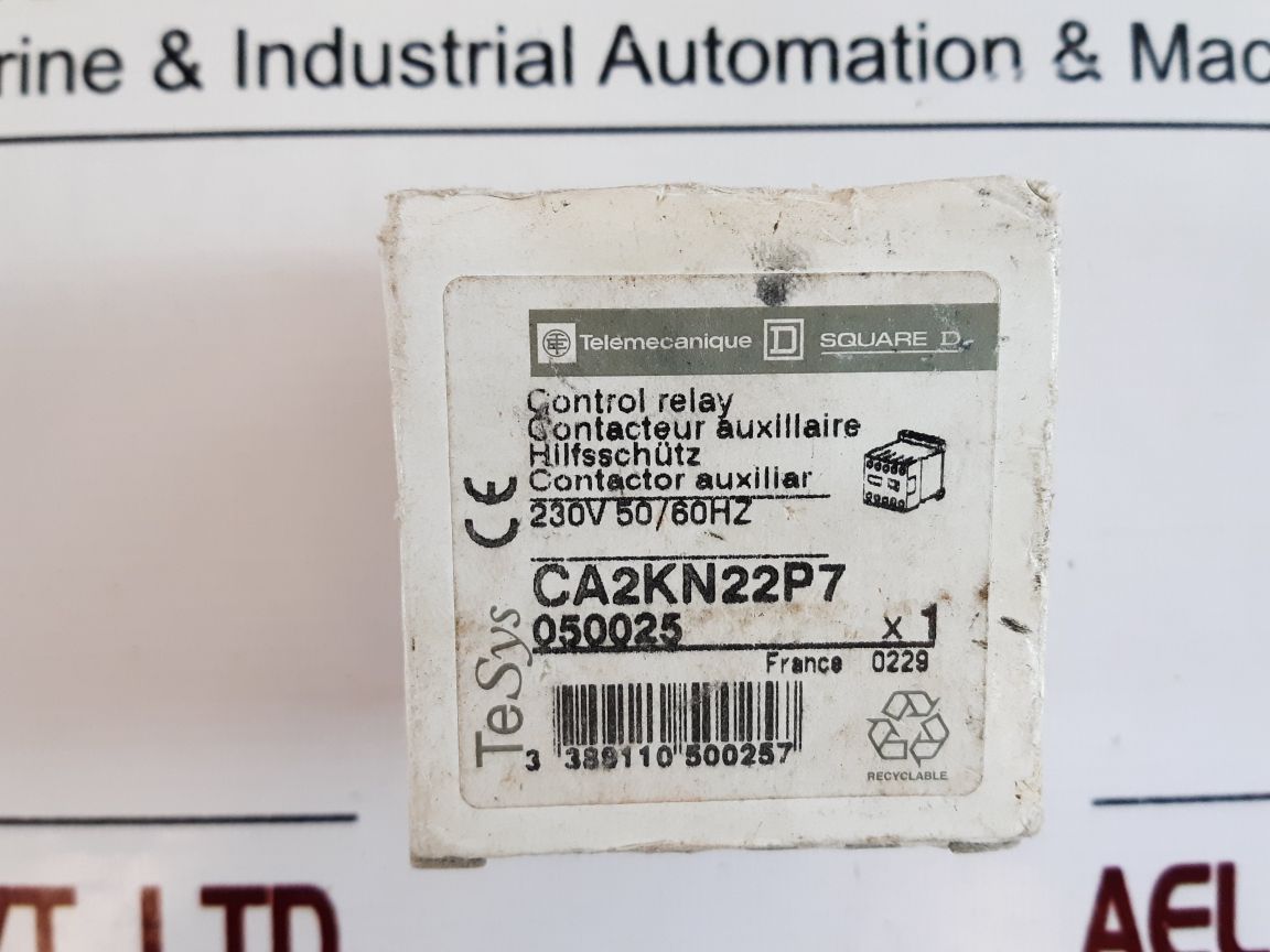 Telemecanique Ca2Kn22P7 Control Relay 230V 5060Hz