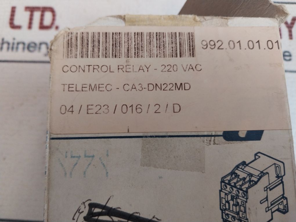 Telemecanique Ca3-dn22Md Control Relay 6A 500V