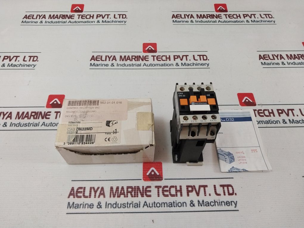 Telemecanique Ca3 Dn 22 Auxiliary Contactor