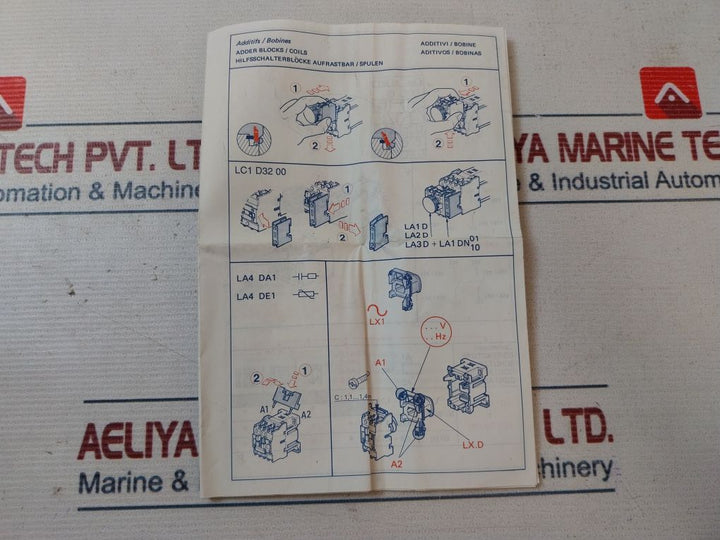 Telemecanique Ca3 Dn 31 Auxiliary Contactor Relay 500V
