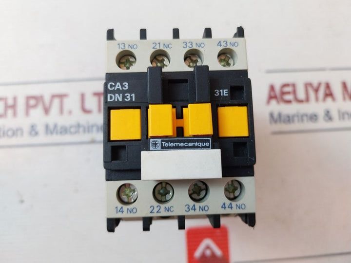 Telemecanique Ca3 Dn 31 Auxiliary Contactor Relay 500V
