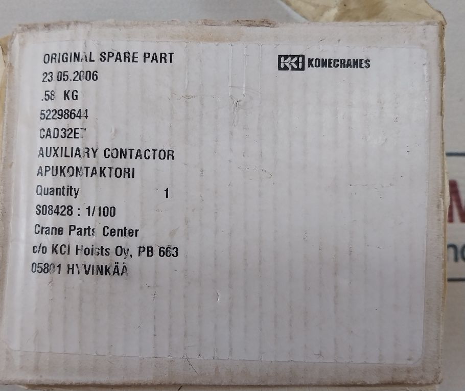 Telemecanique Cad32E7 Auxiliary Control Relay 040028 48V 50/60Hz