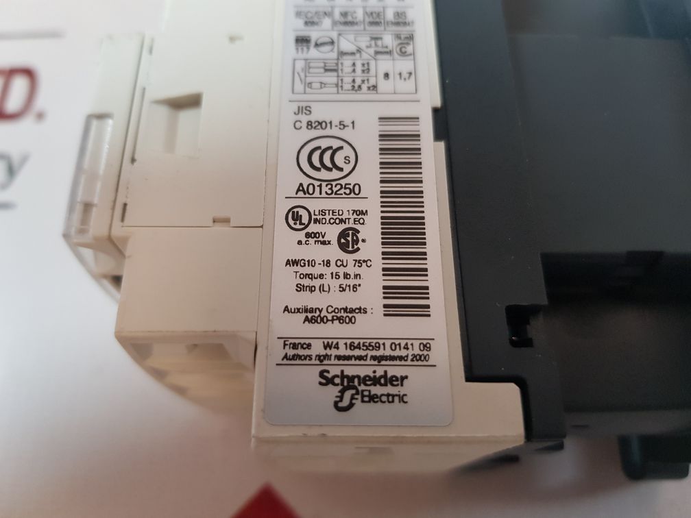 Telemecanique Cad32P7 Control Relay