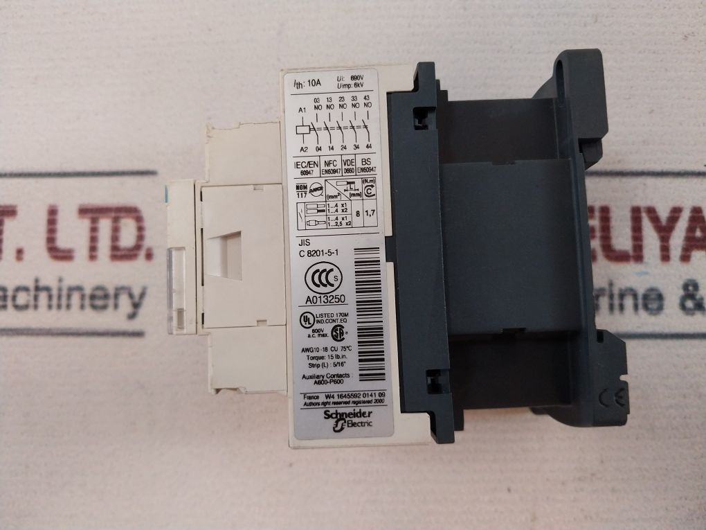Telemecanique Cad50 Control Relay 110V 10A