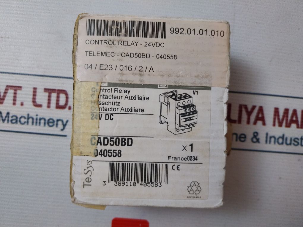 Telemecanique Cad50Bd Control Relay