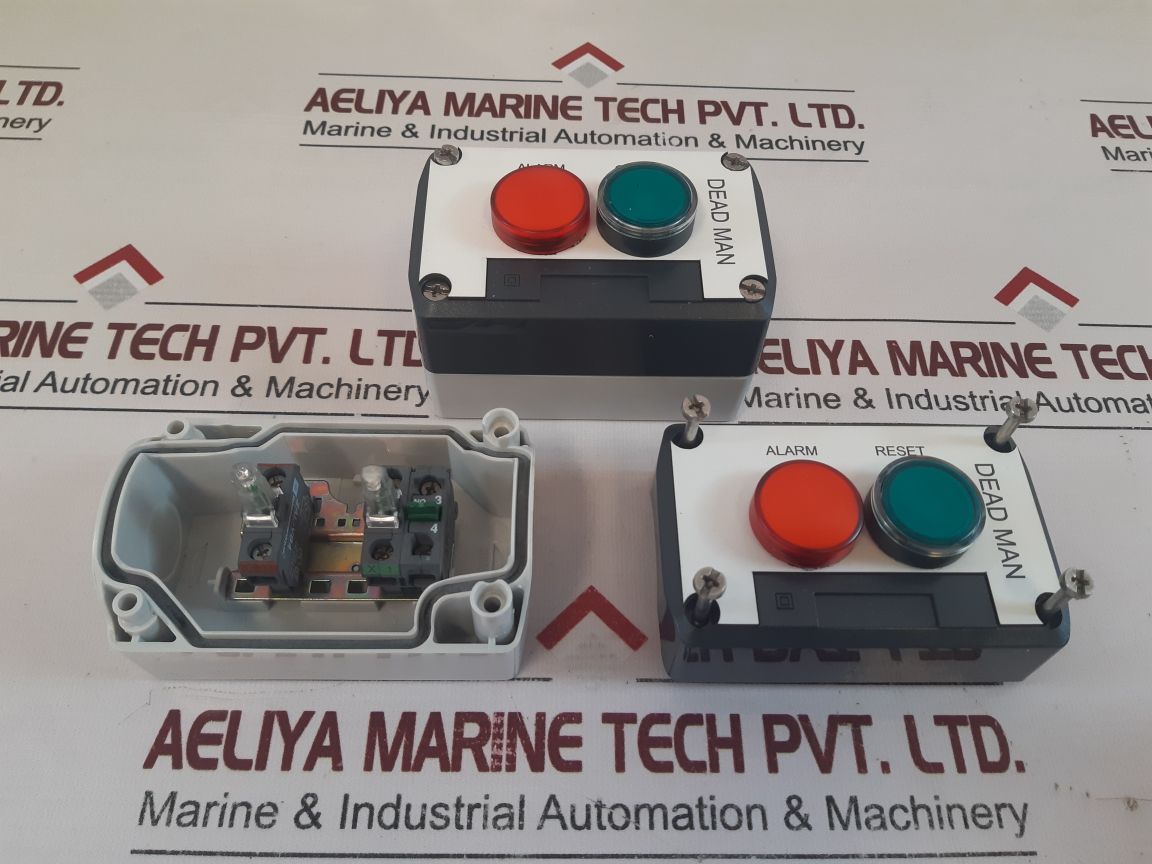 Telemecanique Cm 12 Push Button Enclosure Switch Xal D02/Xal D02Aa ...