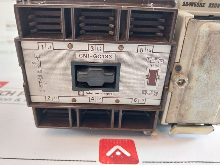 Telemecanique Cn1-gc133 Contactor 125 Amp