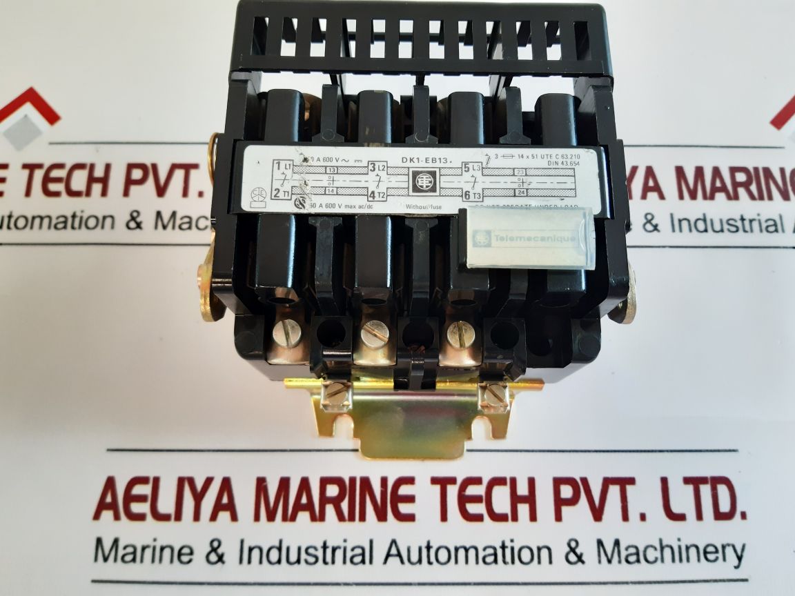Telemecanique Dk1-eb13 Disconnector To Fuses 50A 600V~ 