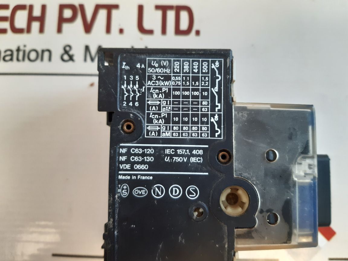 Telemecanique Gk2-cf08 Optimal 25 Motor Starter