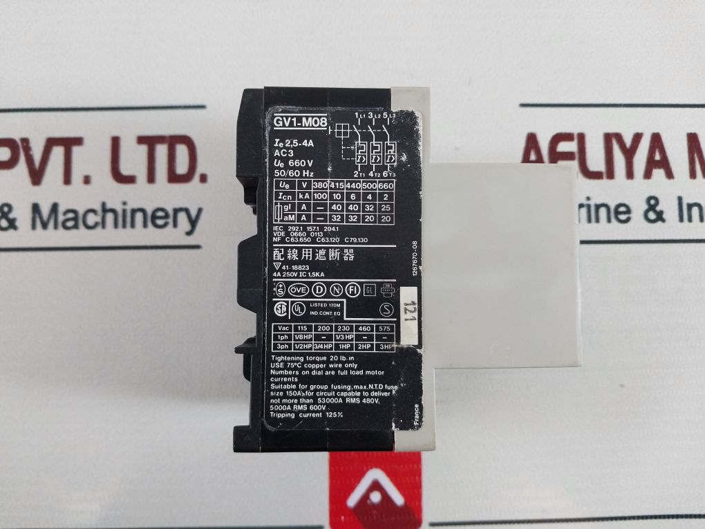 Telemecanique Gv1-m08