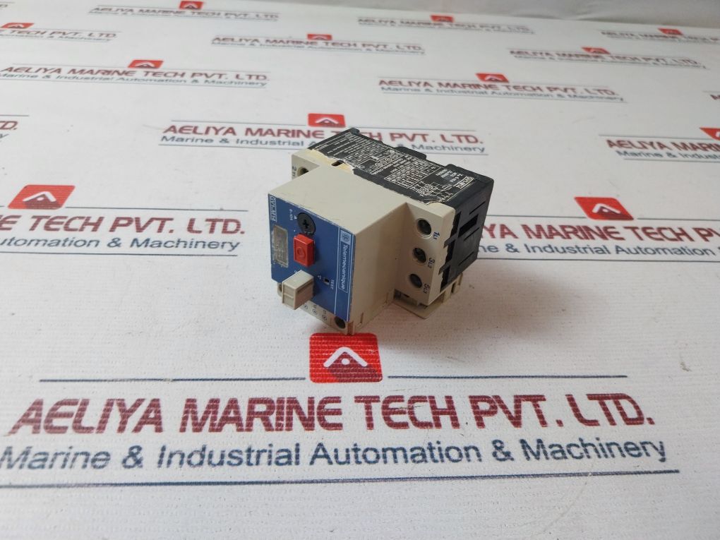 Telemecanique Gv1-m14 Motor Protector With Auxiliary Contact Block Gv1-a01