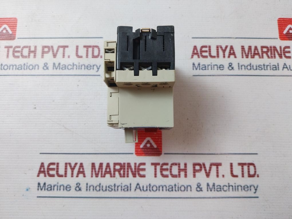 Telemecanique Gv1-m14 Motor Protector With Auxiliary Contact Block Gv1-a01