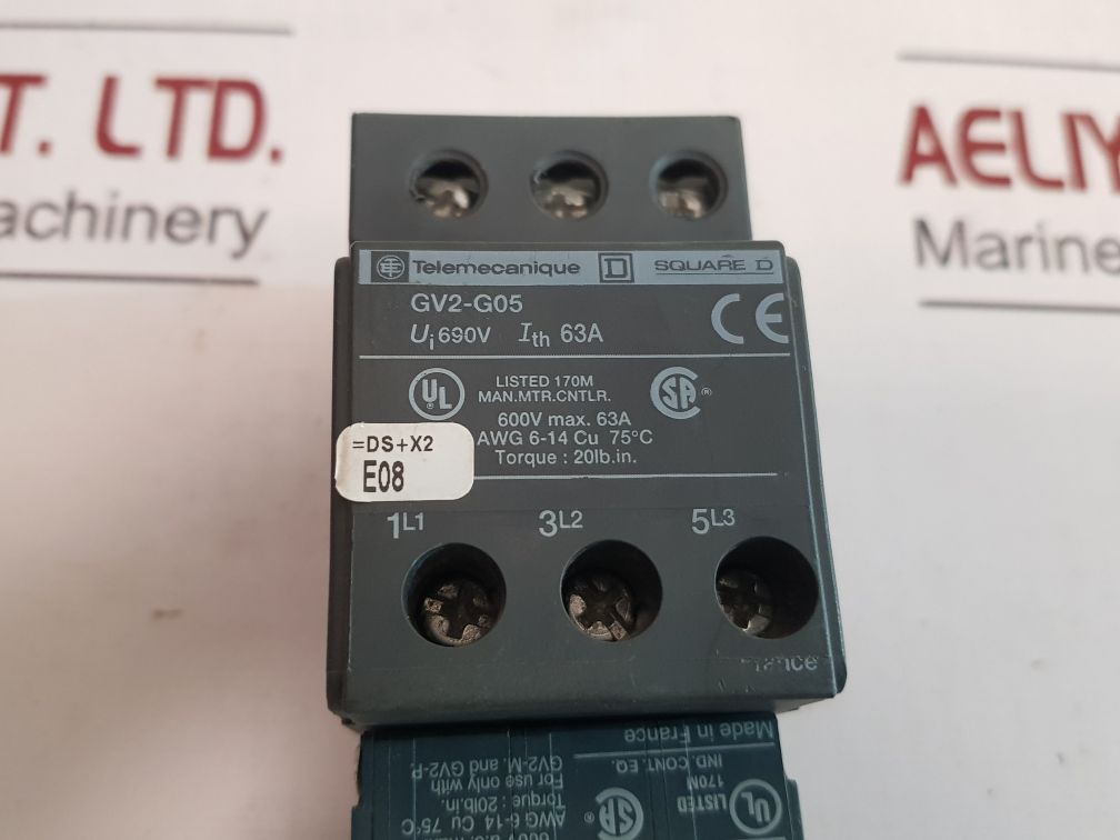 Schneider/Telemecanique Square D Gv2-g05 Terminal Block