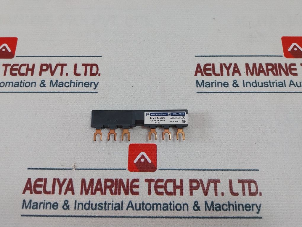 Telemecanique Gv2-m03 Motor Circuit Breaker Gv2 G254 Busbar & H07V2-k Wire Set