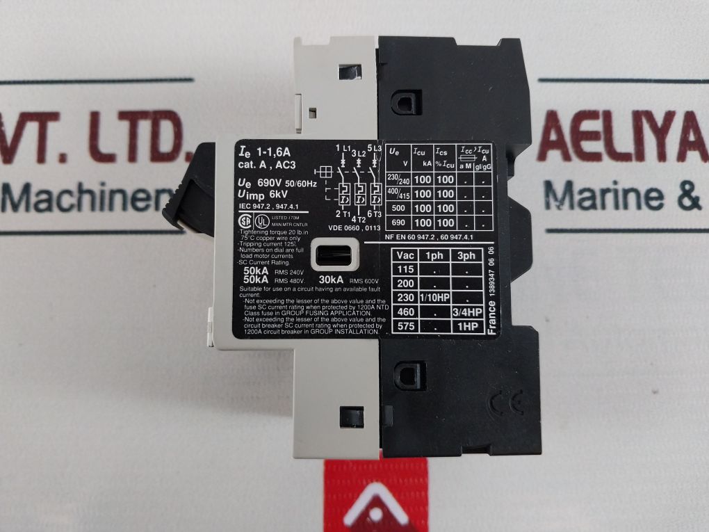 Telemecanique Gv2-m06