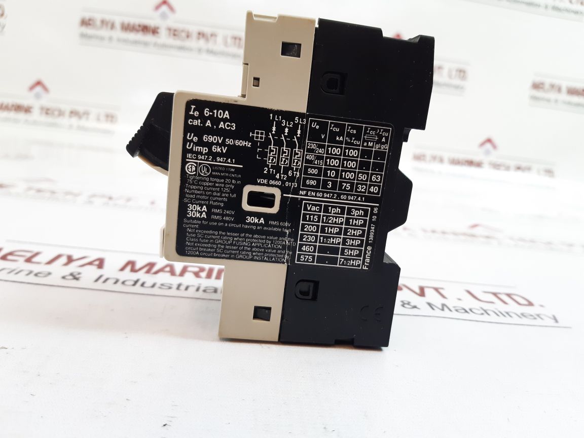 Telemecanique Gv2-m14 Motor Circuit Breaker