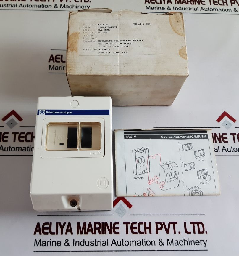 Telemecanique Gv2-mc02 Enclosure