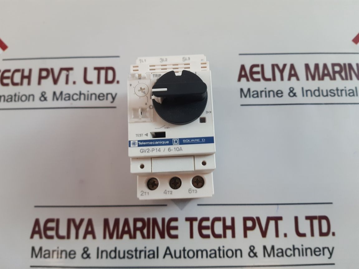 Telemecanique Gv2-p14/6-10A Motor Circuit Breaker
