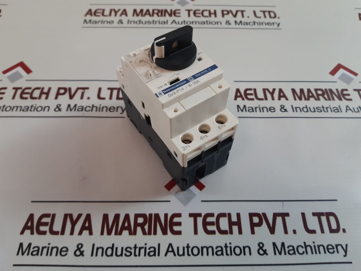 Telemecanique Gv2-p14/6-10A Motor Circuit Breaker
