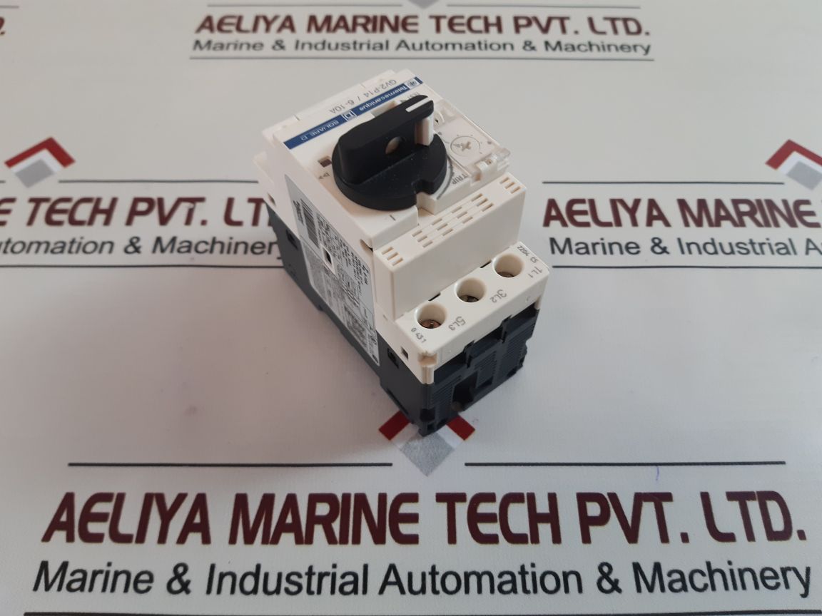 Telemecanique Gv2-p14/6-10A Motor Circuit Breaker
