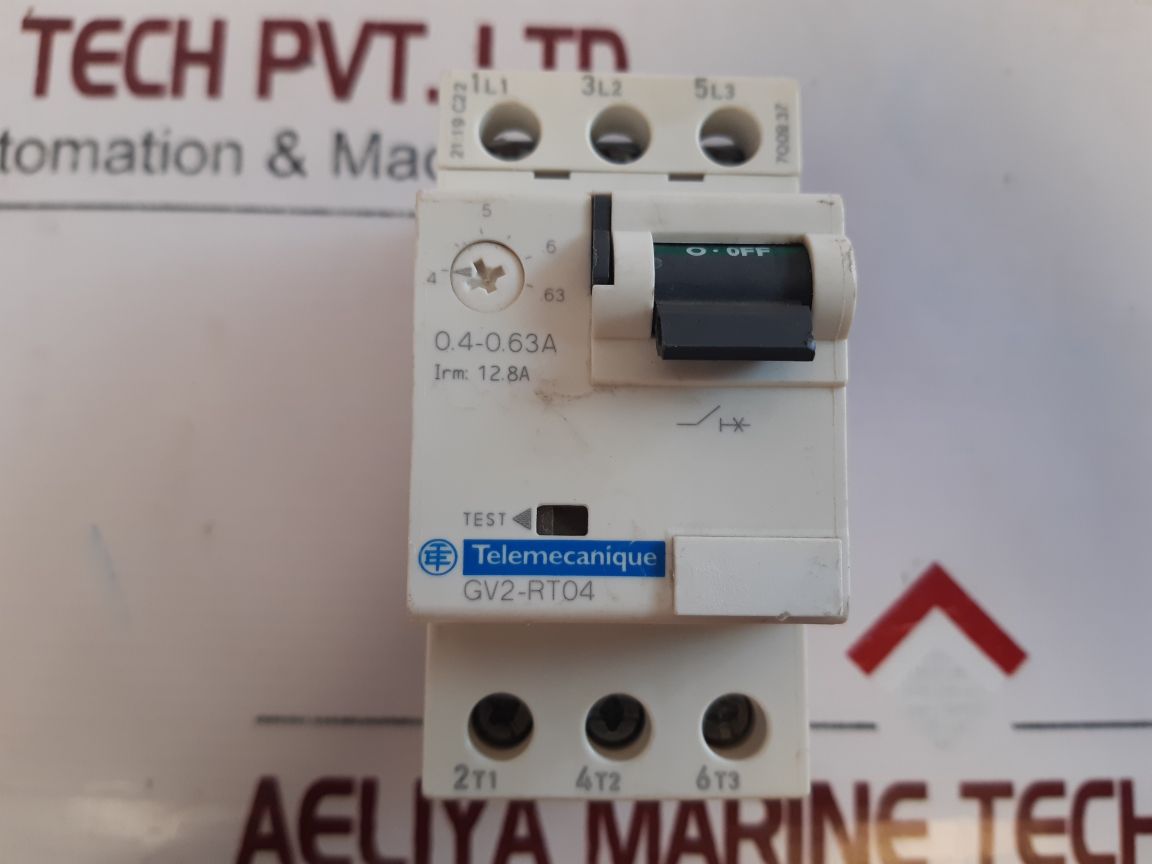 Telemecanique Gv2-rt04 Motor Circuit Breaker