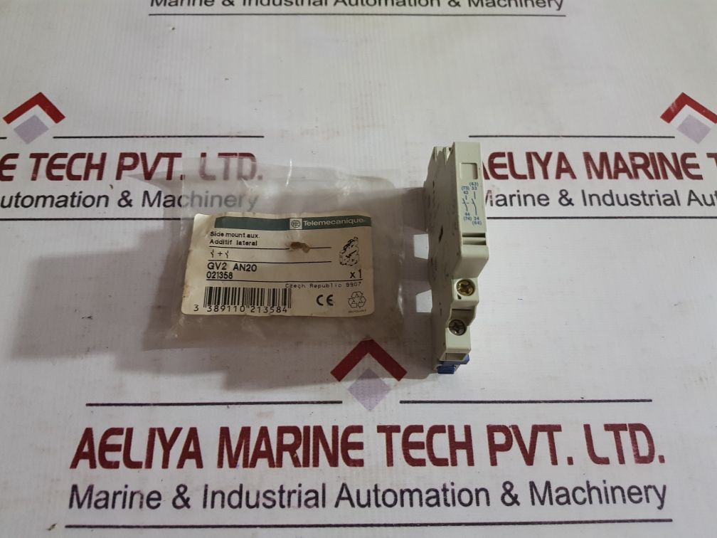 Telemecanique Gv2 An20 Auxiliary Contact
