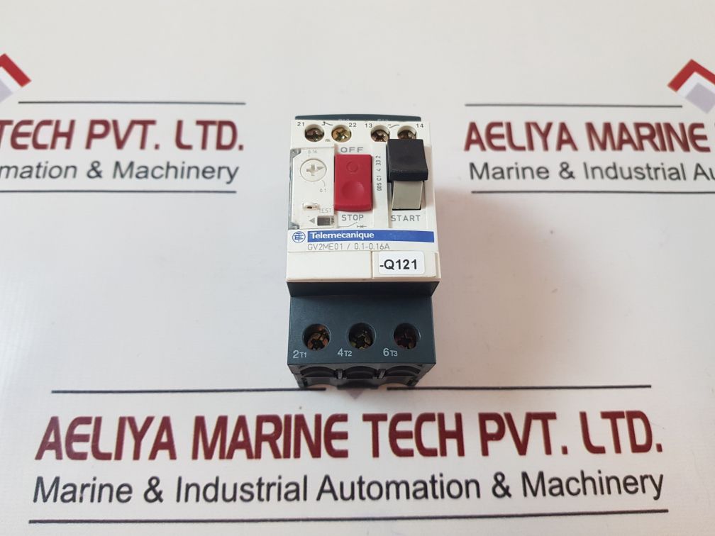 Telemecanique Gv2Me01/0.1-0.16A Motor Starter Circuit Breaker