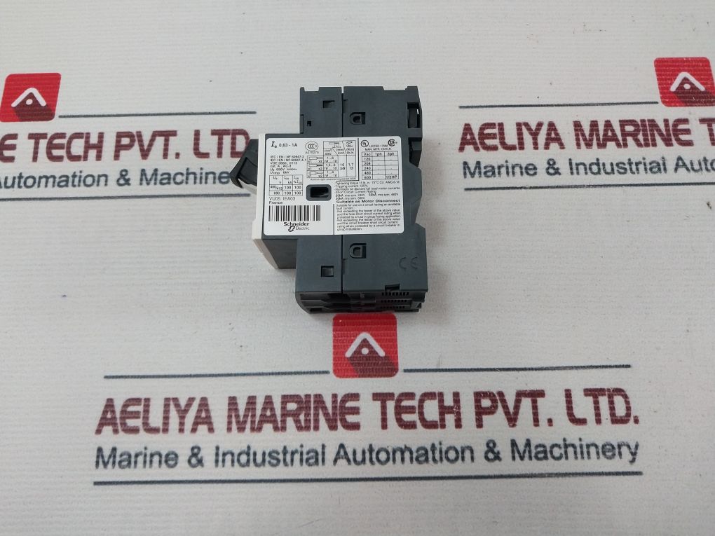 Telemecanique Gv2Me05/0.63-1A Motor Protection Circuit Breaker