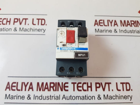 Telemecanique Gv2Me05/0,63-1A Motor Starter Circuit Breaker