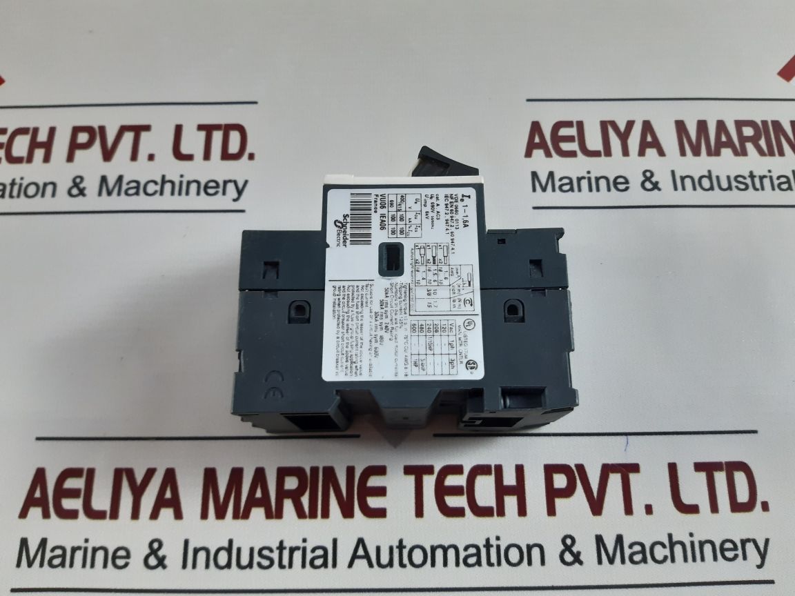 Telemecanique/Schneider Electric Gv2Me06/1-1.6A Circuit Breaker