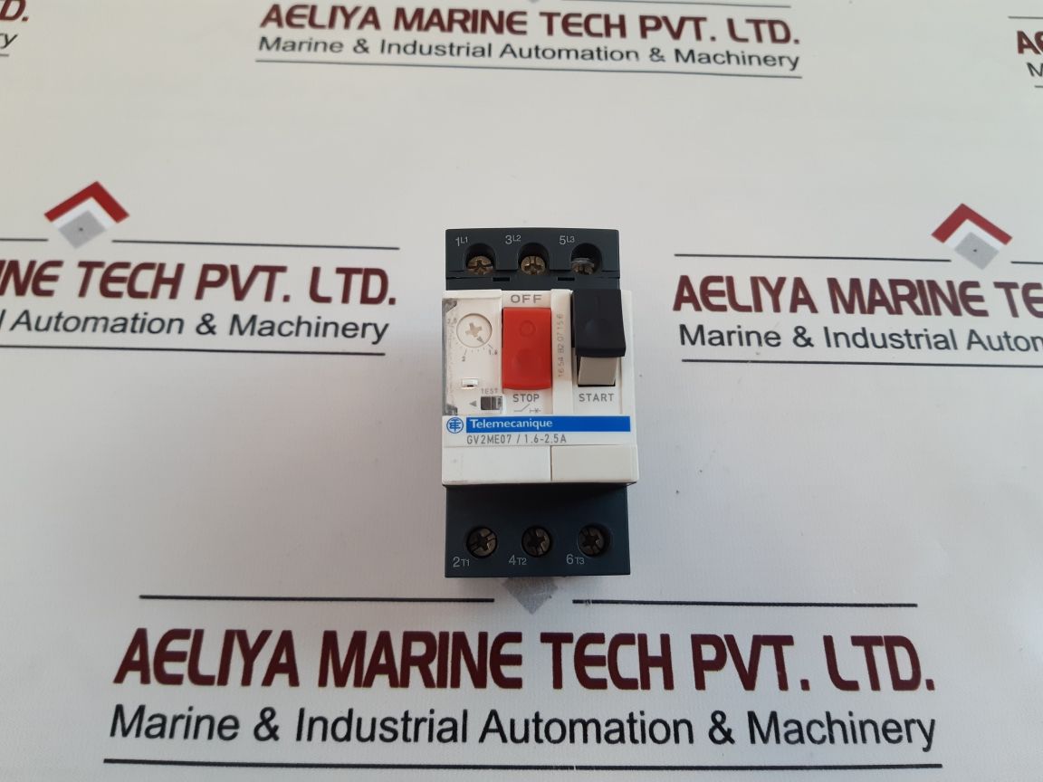 Telemecanique Gv2Me07/1.6-2.5A Motor Circuit Breaker
