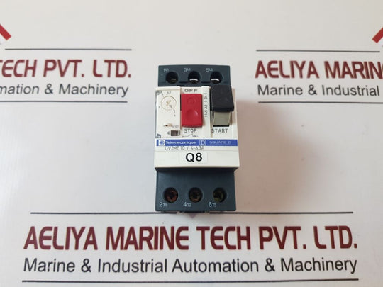 Telemecanique Gv2Me10/4-6.3A Motor Starter Circuit Breaker