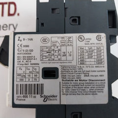 Telemecanique Gv2Me16/9-14A Motor Circuit Breaker 