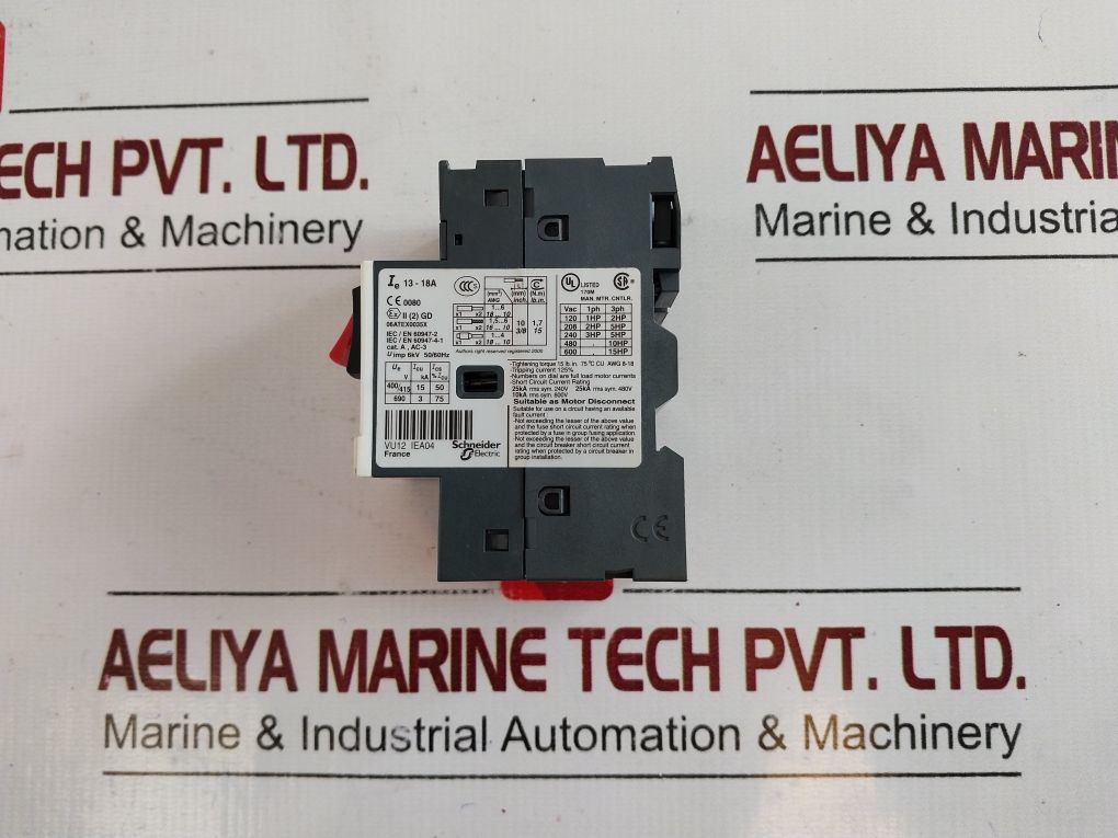 Telemecanique Gv2Me20/13-18A Circuit Breaker