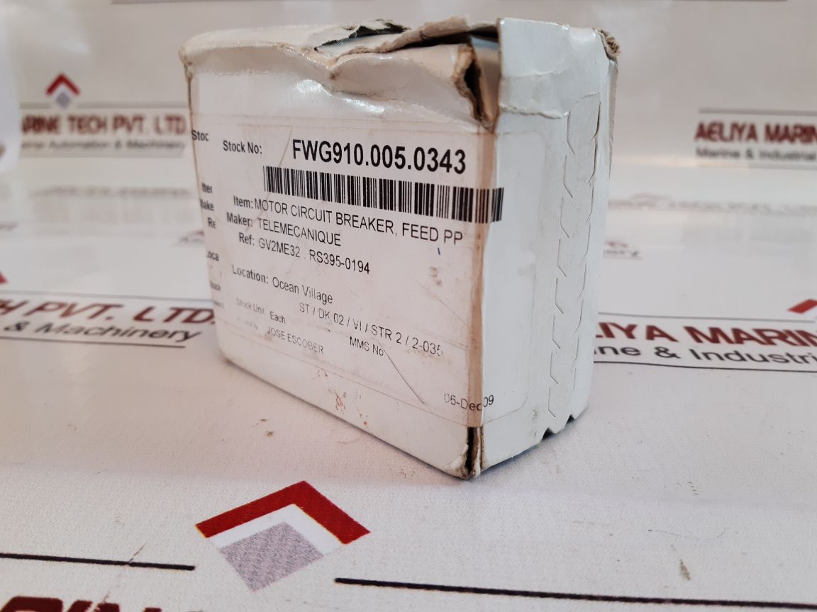 Telemecanique Gv2Me32/24-32A Motor Circuit Breaker