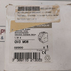 Telemecanique Gv3-m06 Motor Circuit Breaker