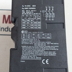 Telemecanique Gv3-m25 Motor Circuit Breaker