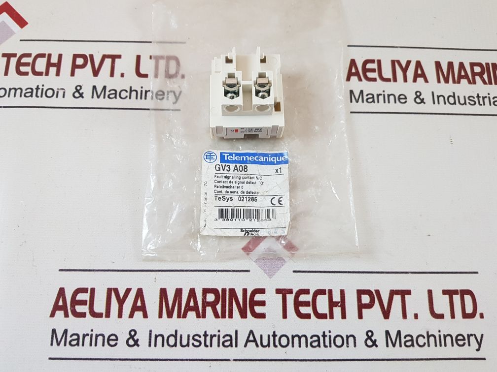 Telemecanique/Schneider Gv3A08 Fault Signalling Contact N/C
