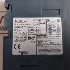 Telemecanique Gv3Me14/6-10A Motor Circuit Breaker